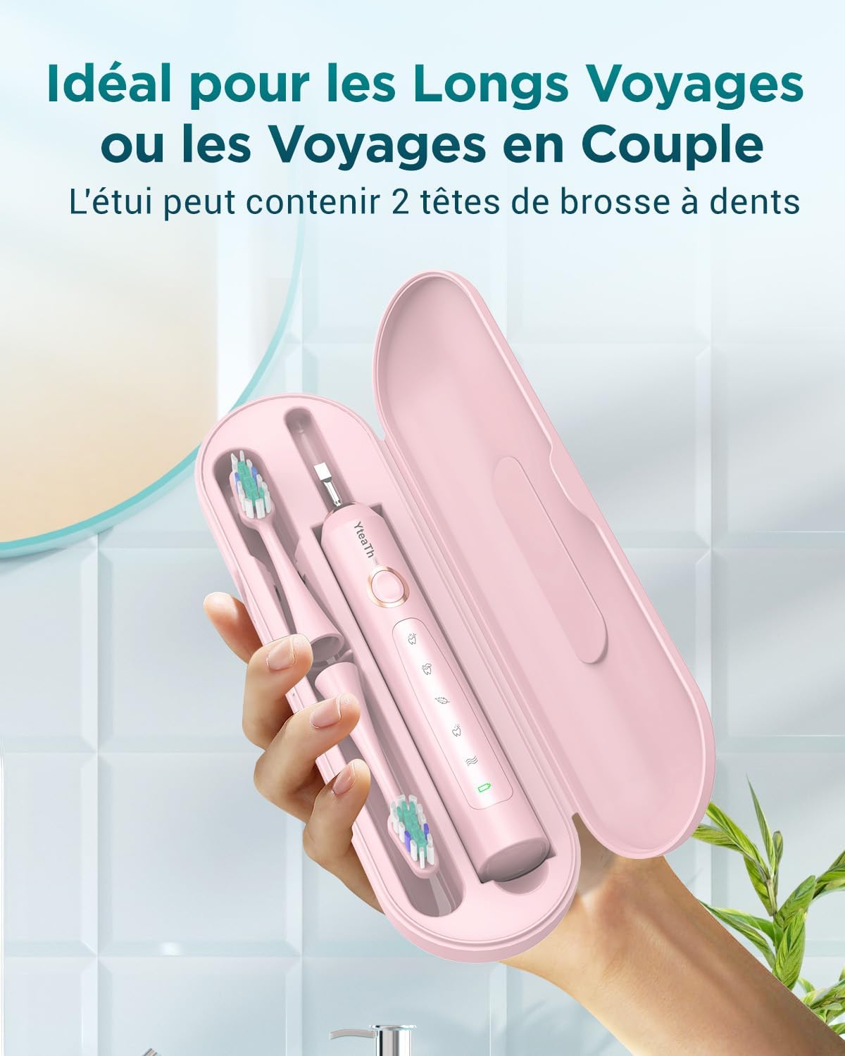 Thumbnail 4 de Brosse à dents sonique 50 000 CPM pour adultes et enfants