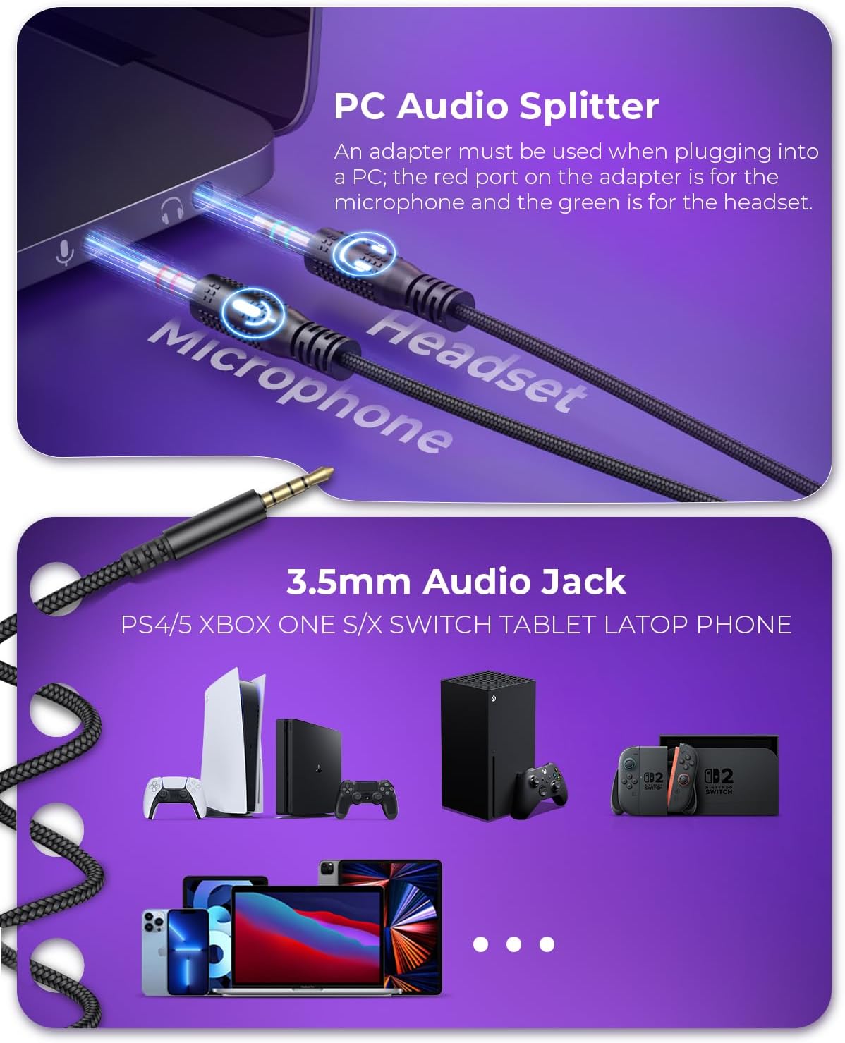 Thumbnail 4 de Havit H2002d 53mm Gaming Headset