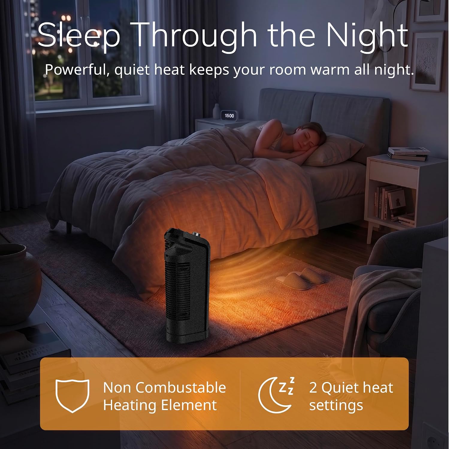 Thumbnail 6 de Lasko Ceramic Oscillating Heater 1500W ⚡