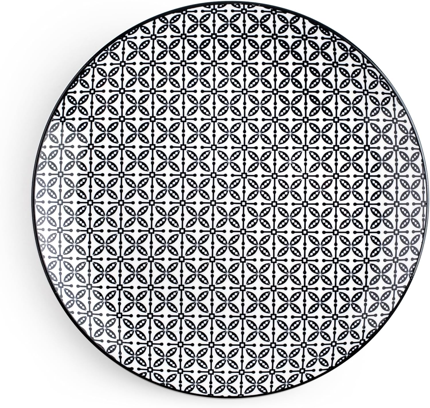 Detalle 2 de IBILI Bavaria 693520 – 12-częściowy zestaw porcelanowych talerzy dla 4 osób