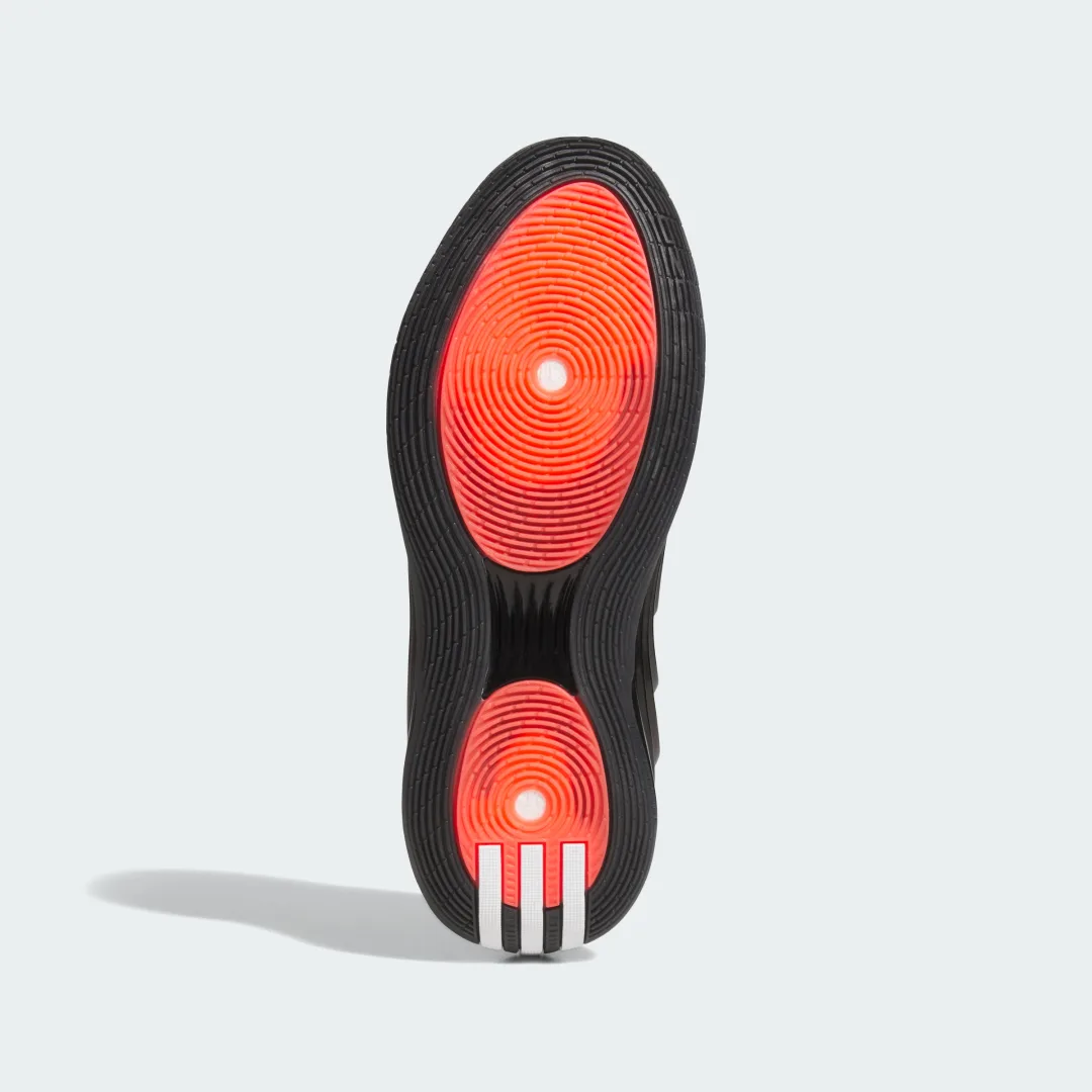 Detalle 2 de Adidas Harden Volume 10: Zapatilla en Negro para juego y vida diaria