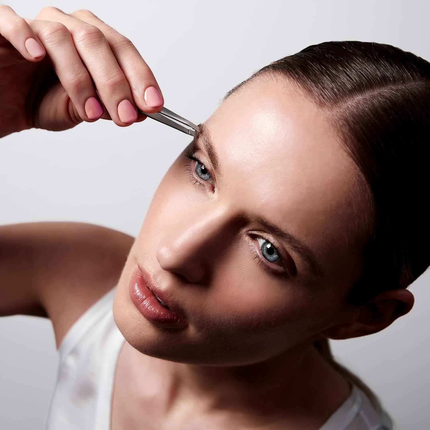 Thumbnail 1 de ZWILLING Pinzetta angolata premium argento da 90 mm per sopracciglia e schegge