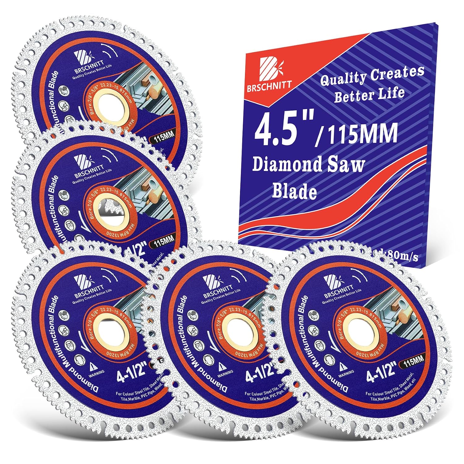 Thumbnail 6 de BRSCHNITT Angle Grinder Cutting Disc 5-Inch