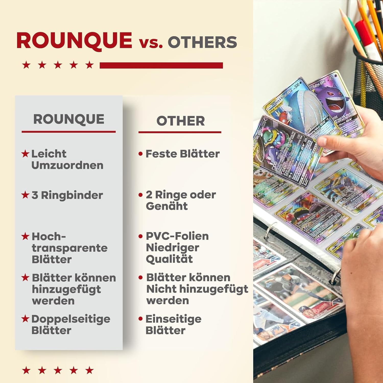 Thumbnail 3 de Raccoglitore carte Pokémon 50 pagine, 400 slot 📚