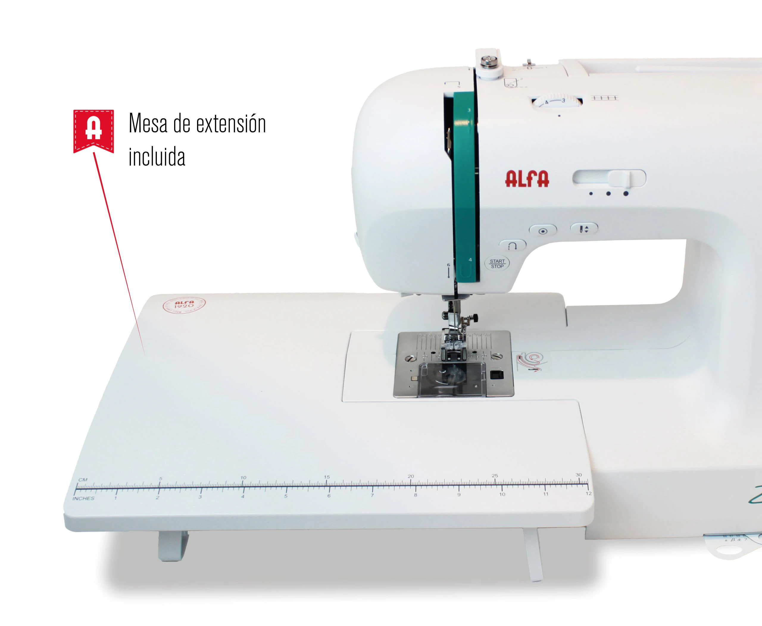 Thumbnail 4 de Alfa ZART+ máquina de coser 404 puntadas, 7 mm