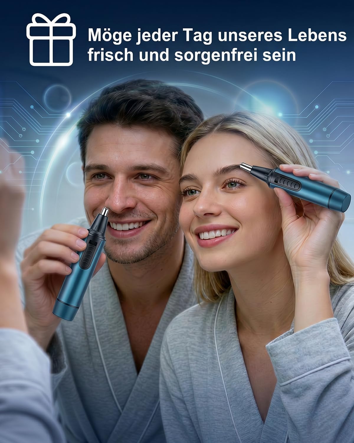 Thumbnail 6 de USB wiederaufladbarer Nasenhaartrimmer 60 min ⌦