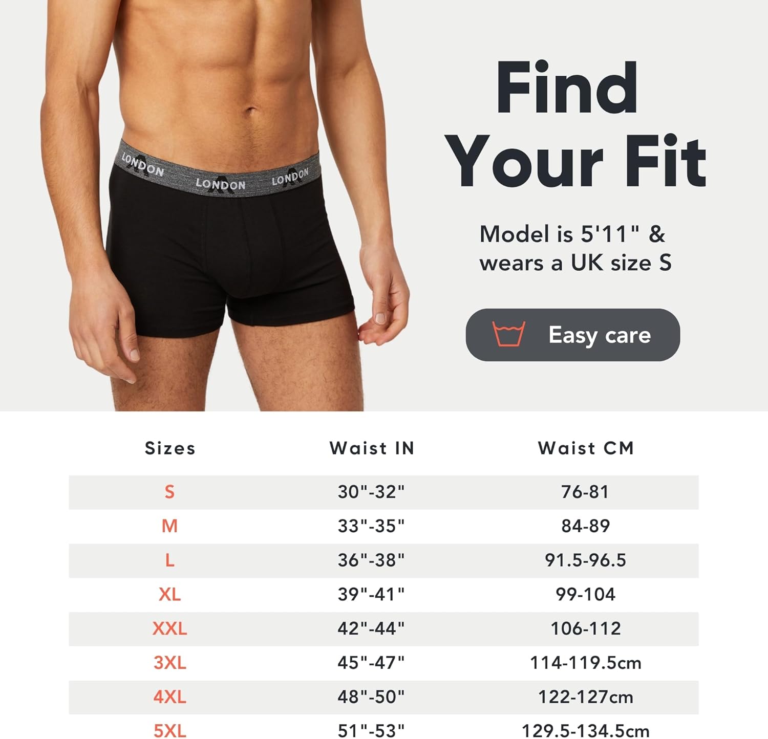 Detalle de FM London Pacchetto da 4/8 Mutande Uomo – Boxer in cotone, aderenti e confortevoli per l’uso quotidiano