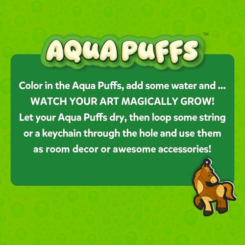 Thumbnail 8 de Skillmatics Aqua Puffs Animals: Magical Water-Activated Puff Art for Kids