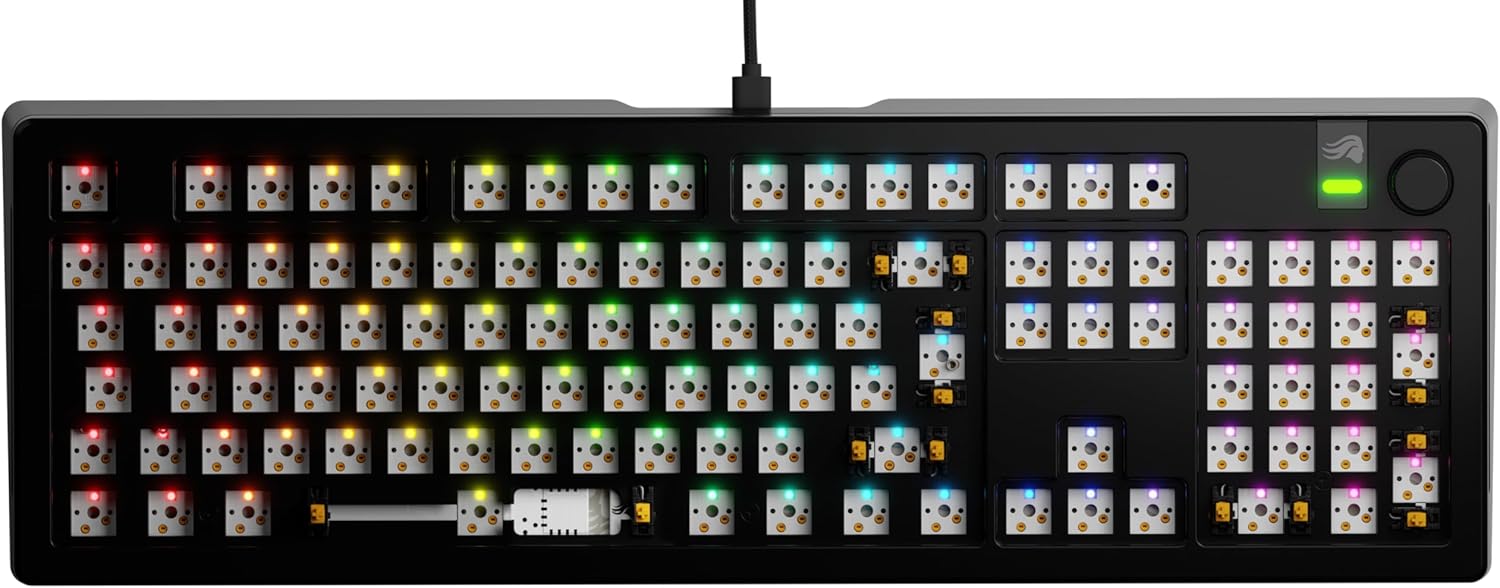 Thumbnail 5 de GLORIOUS Gaming GMMK 3 PRO Barebones – 100% Hot-Swap Tastaturset mit Vollaluminiumgehäuse (ISO/EU)