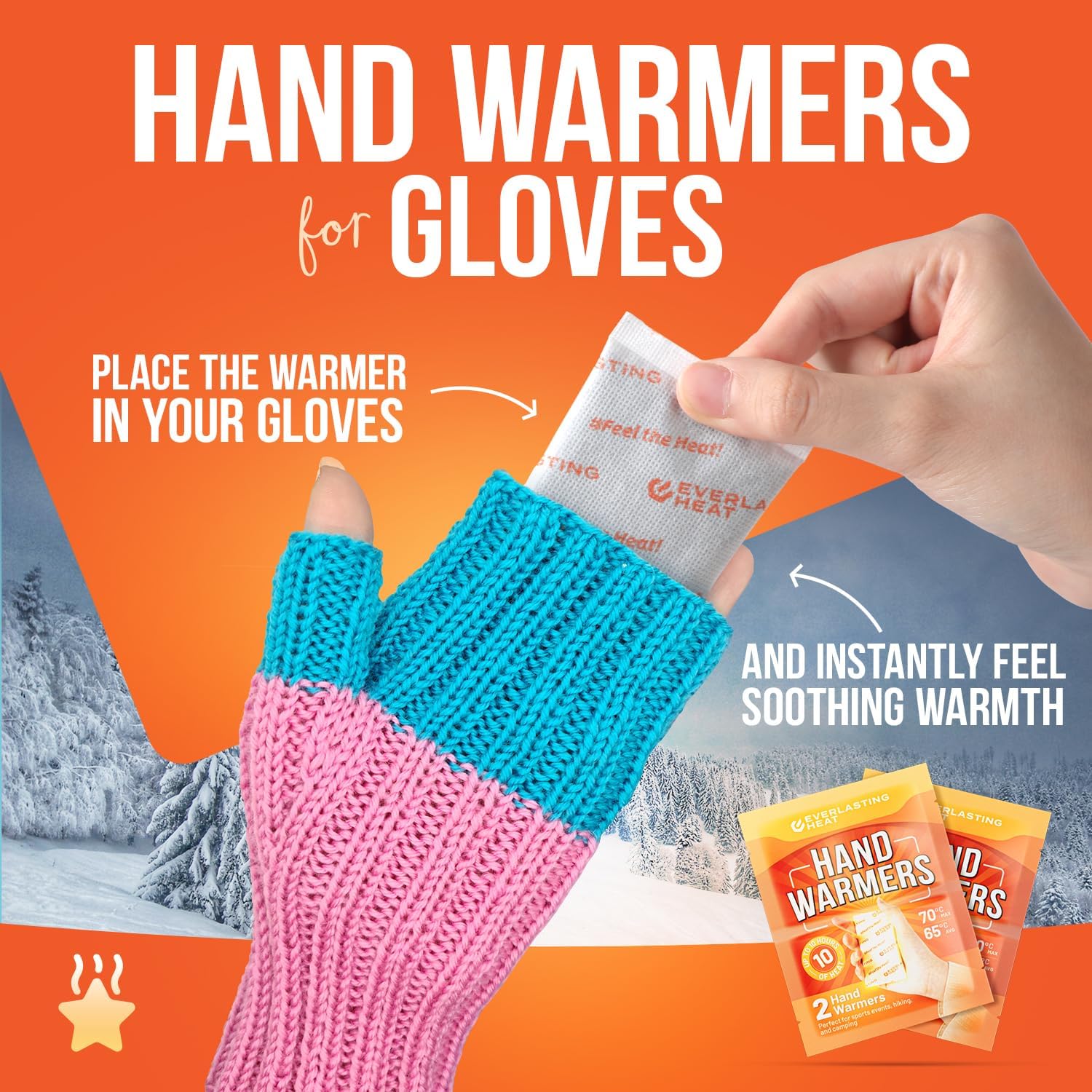Thumbnail 3 de Everlasting Heat Hand Warmers 40 Pairs