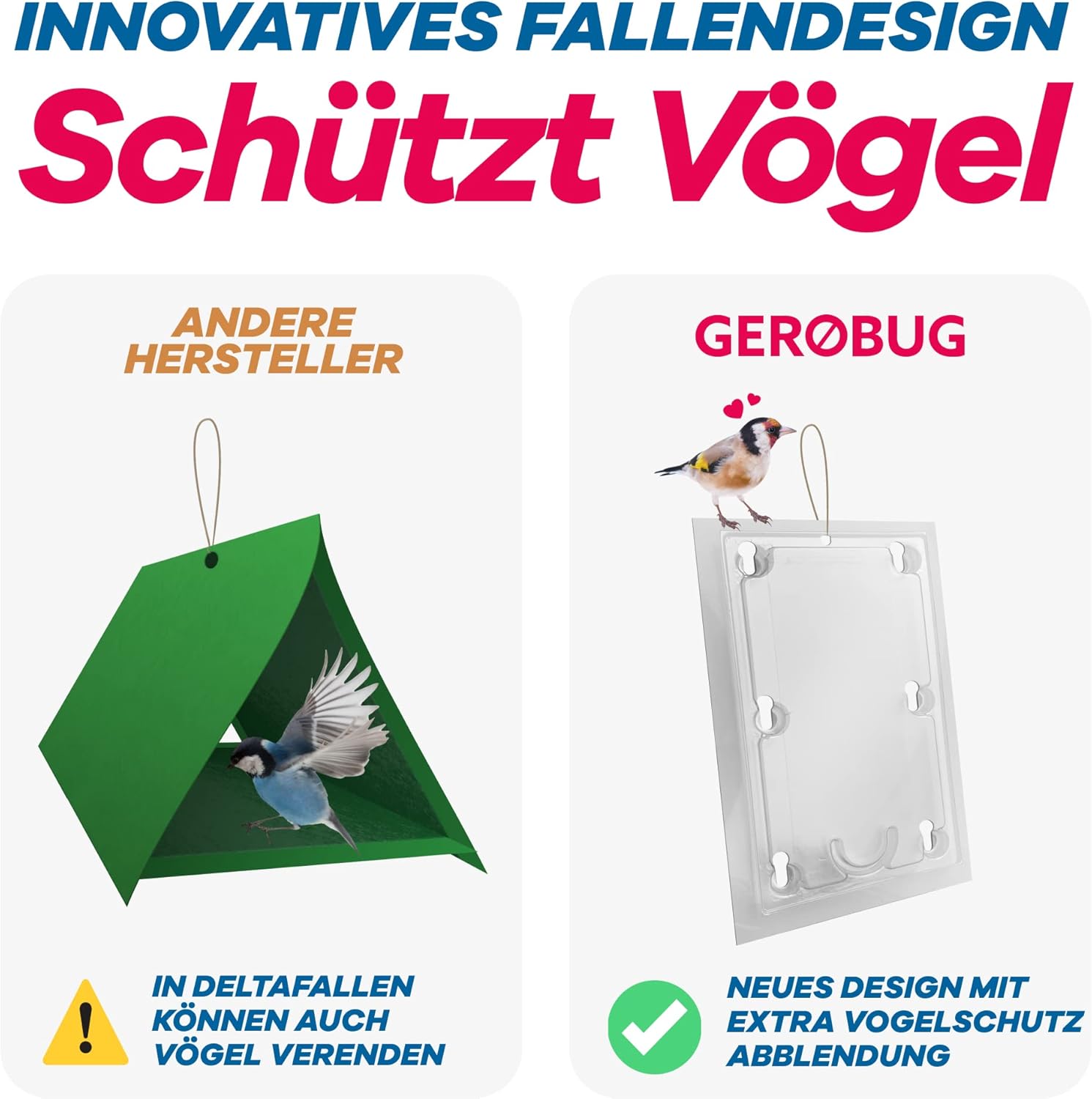 Detalle 2 de Bio Apfelwickler Pheromonfalle – 2er-Set für gesunde, wurmfreie Äpfel