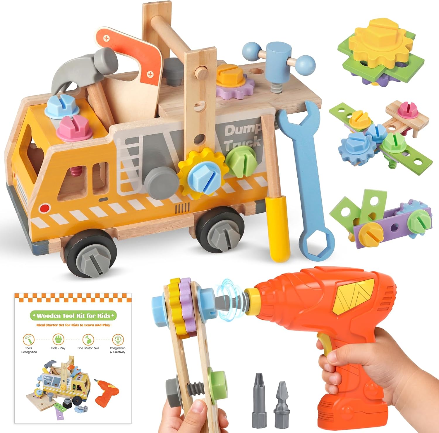 Detalle de Fozcmisw Werkzeugkoffer Kinderset Montessori