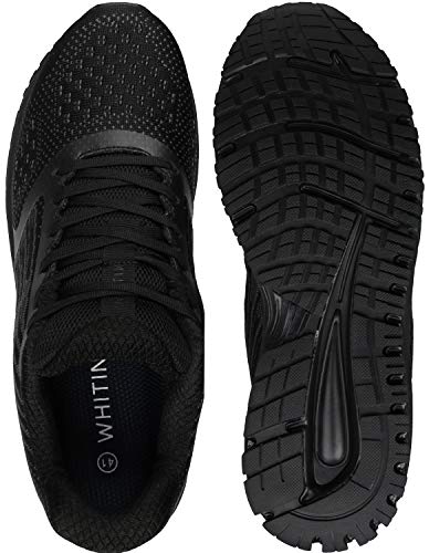Thumbnail 6 de WHITIN Laufschuhe Turnschuhe Herren Damen – Ganz Schwarz, Größe 41