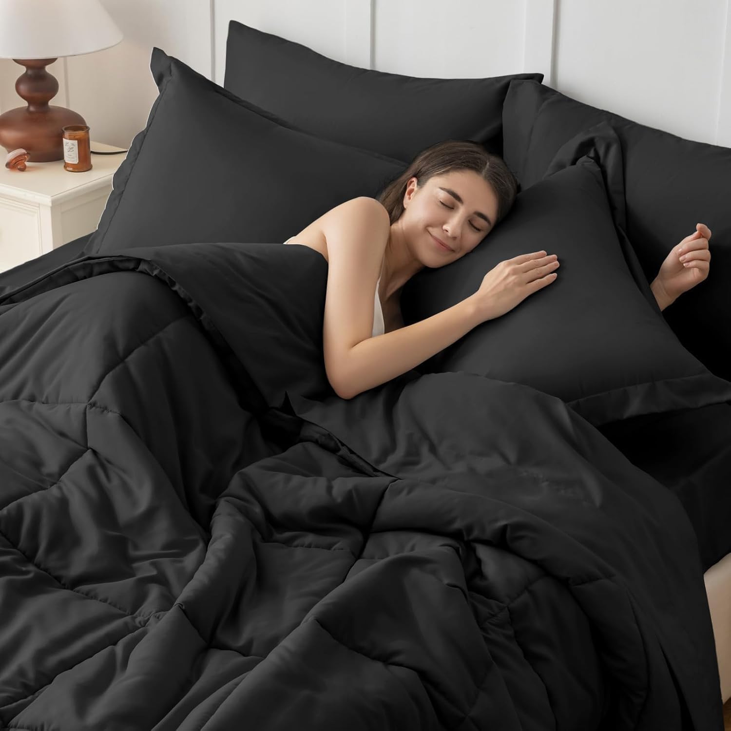 Thumbnail 6 de JOLLYVOGUE Queen Comforter Set 7-Piece bedding