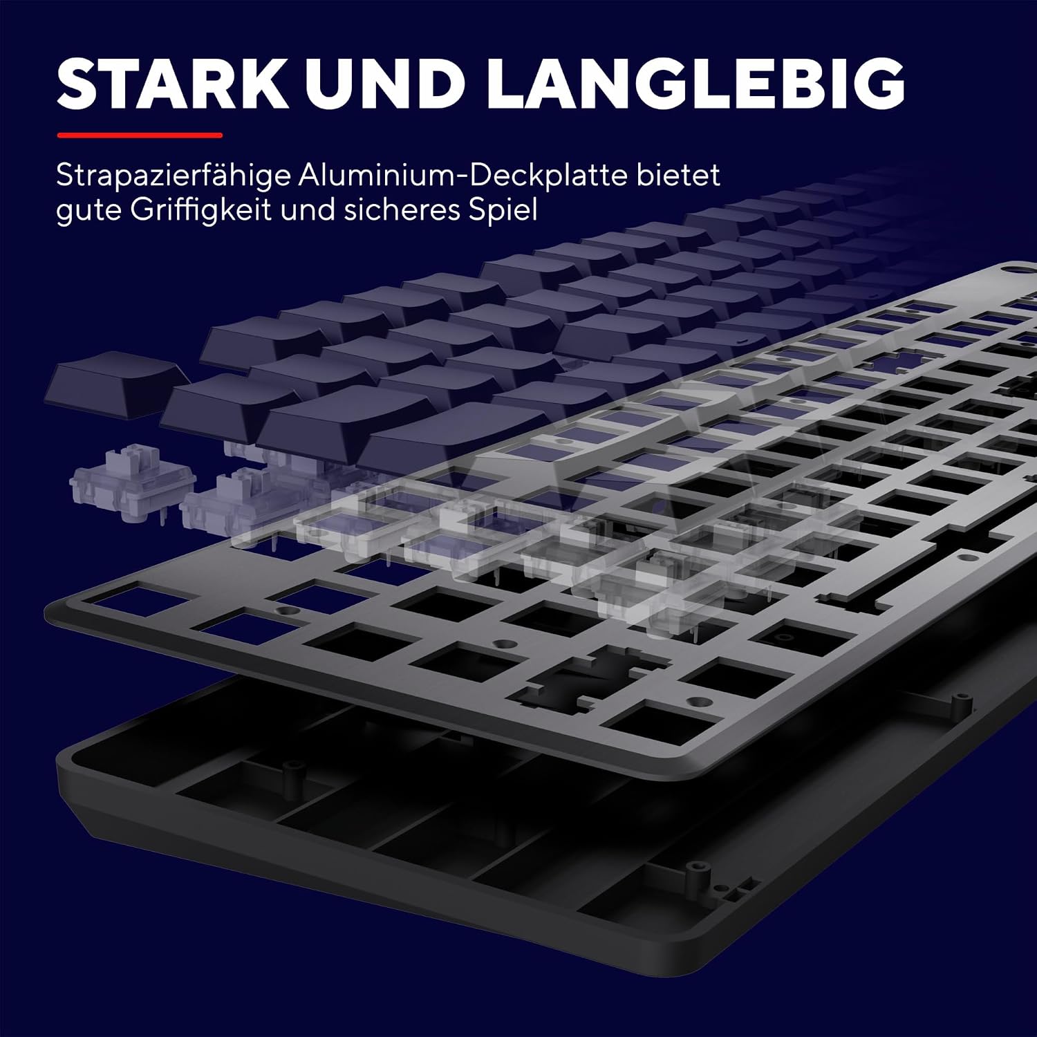Thumbnail 6 de Trust Gaming GXT 866 mechanische Tastatur 50M ⌨