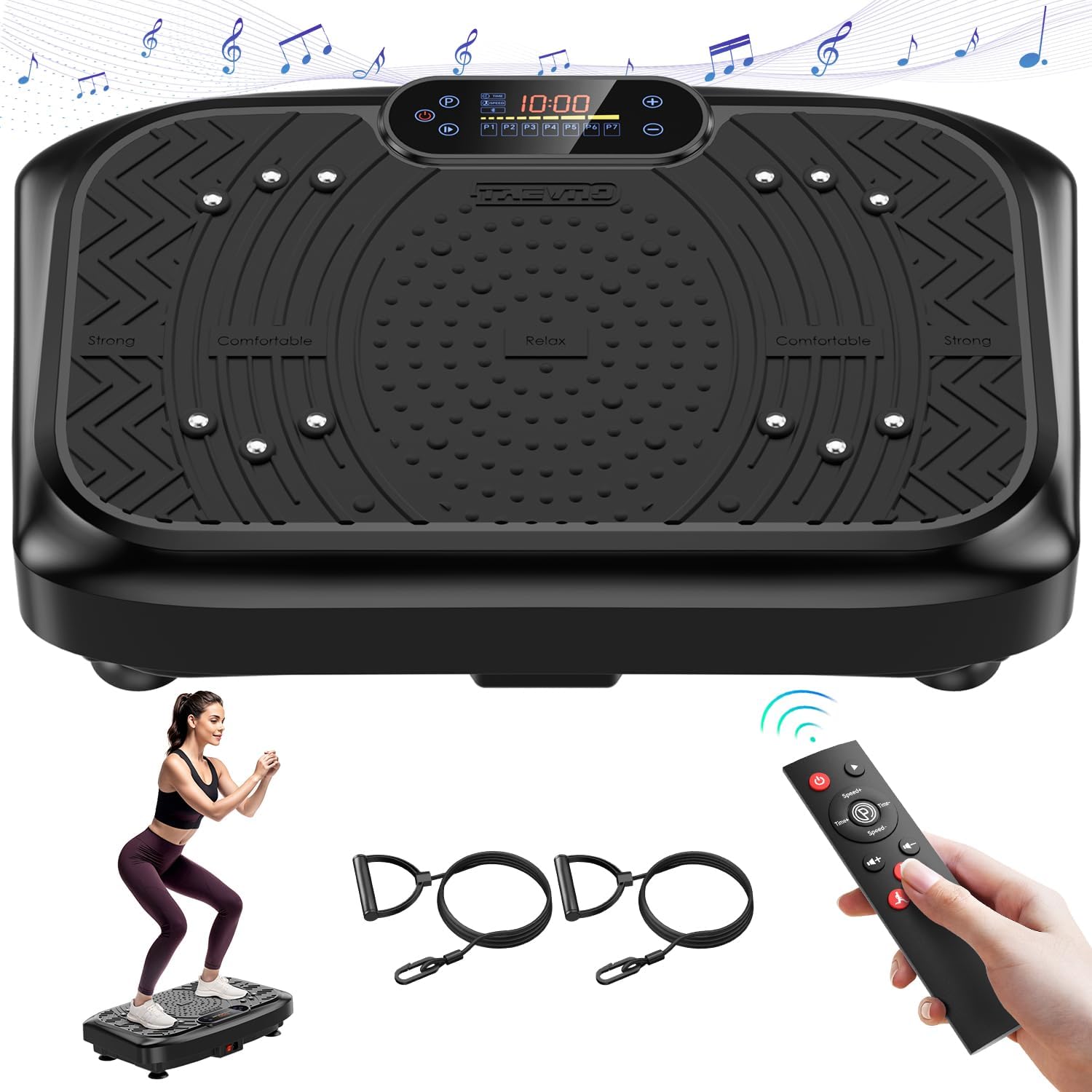 Detalle de Taevno vibration plate, 450 lb capacity