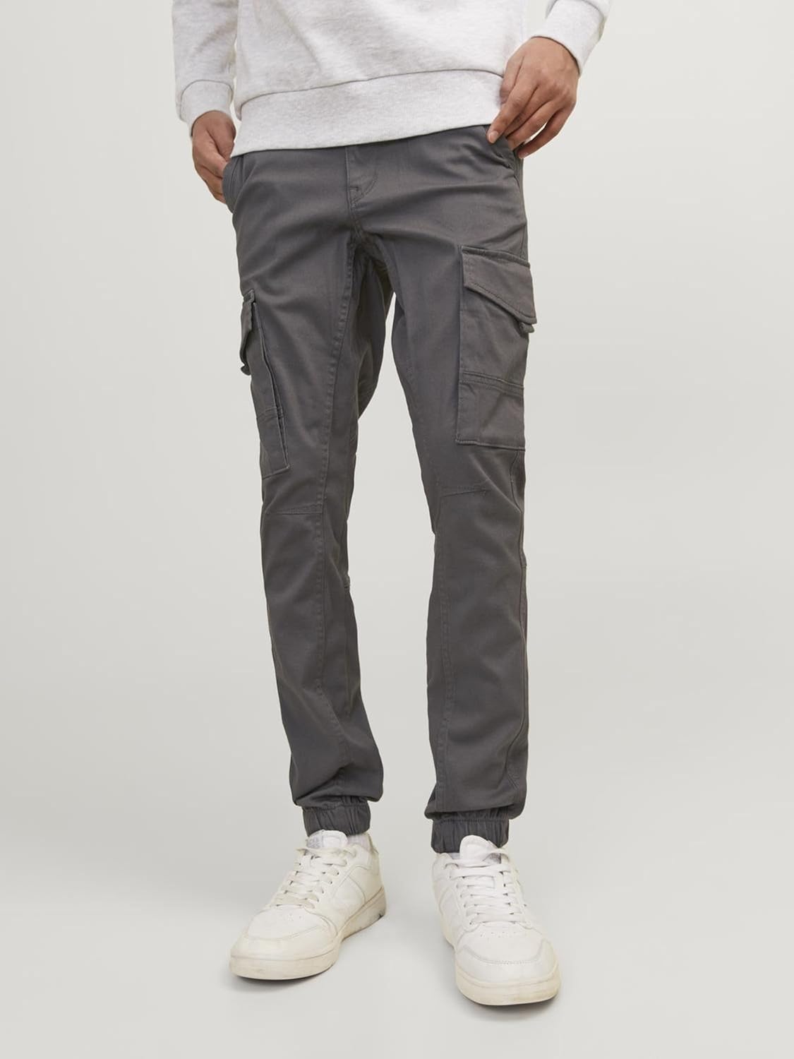Thumbnail 1 de JACK & JONES Junior Cargo Trousers: pantaloni cargo leggeri, traspiranti e sostenibili per bambini