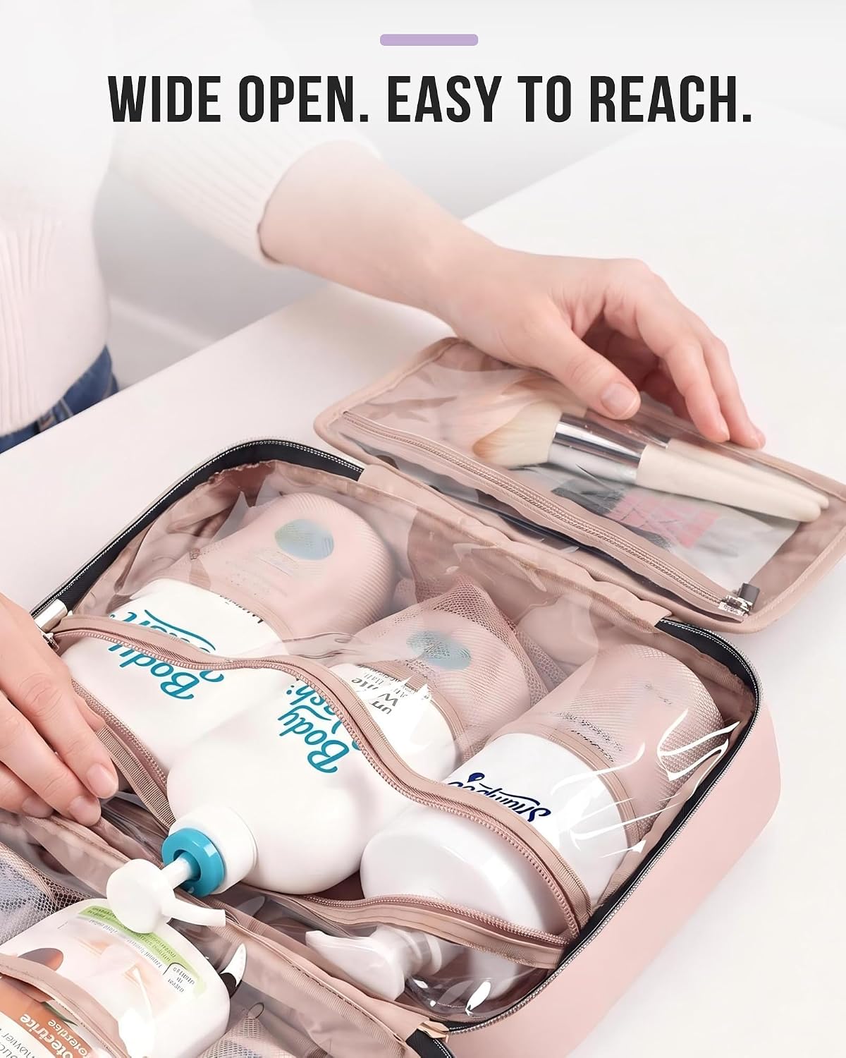 Detalle de NISHEL Hanging Toiletry Bag 9.7L