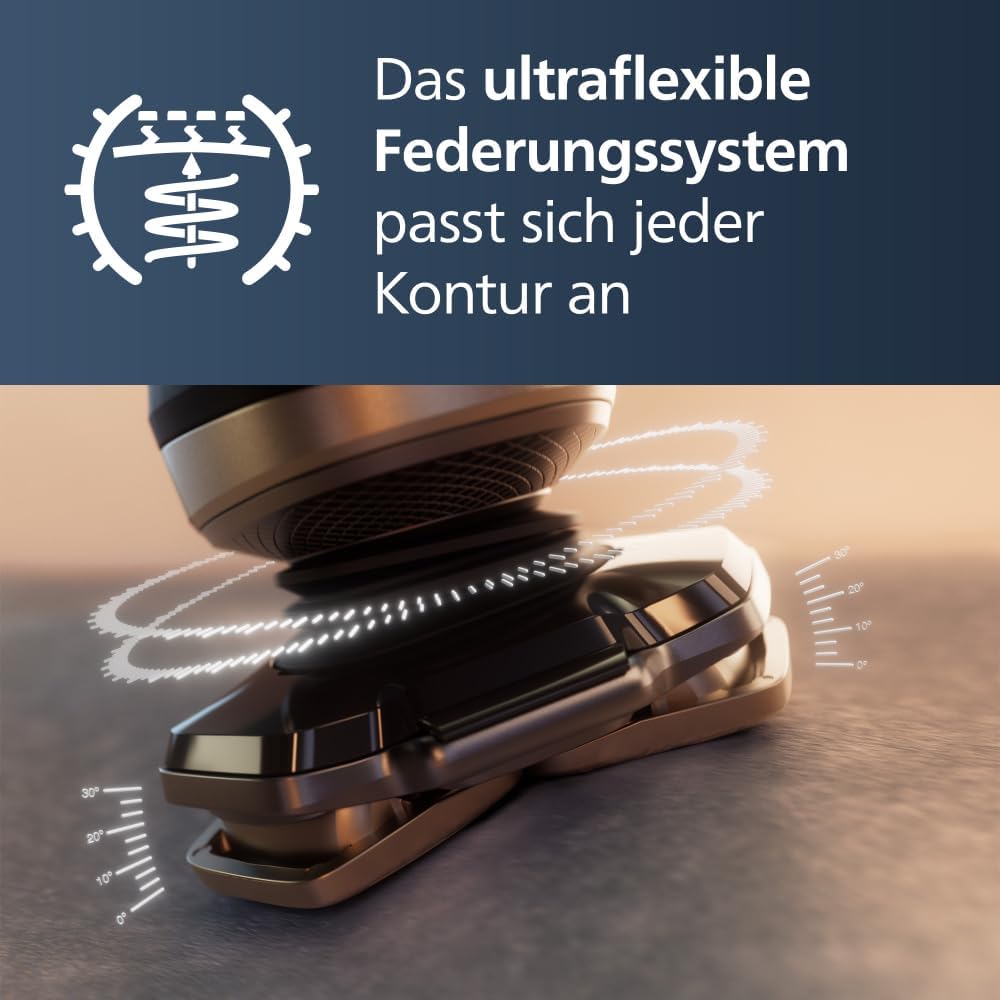 Thumbnail 3 de PHILIPS Rasierer S9000 Prestige SP9885/35 – Elektrischer Nass- und Trockenrasierer mit SkinIQ-Technologie