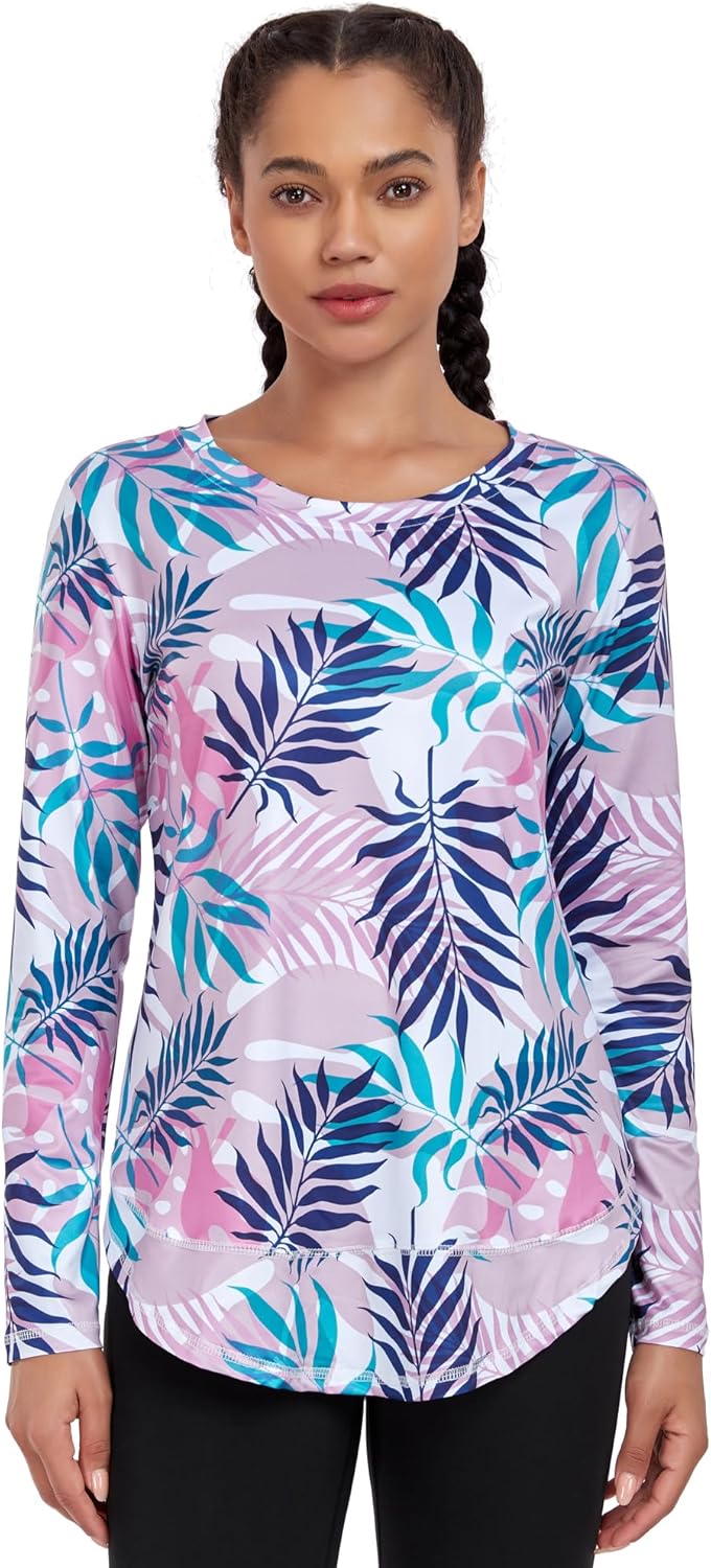 Thumbnail 3 de Deaviya Damen Langarm-Sportshirt „Locker“ für Laufen & Training – Funktions-Longsleeve mit Rundhalsausschnitt