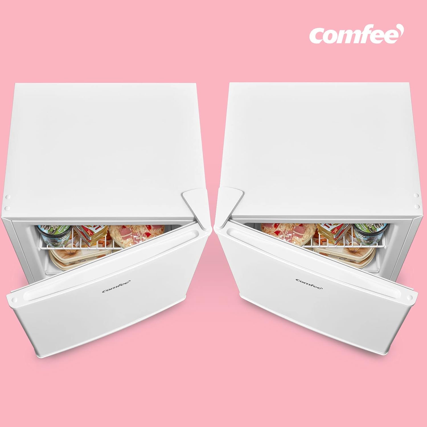 Detalle 2 de COMFEE RCU40WH3EU(E) 31L Mini-Gefrierschrank mit Inverter-Kompressor – kompakt, leise und energiesparend