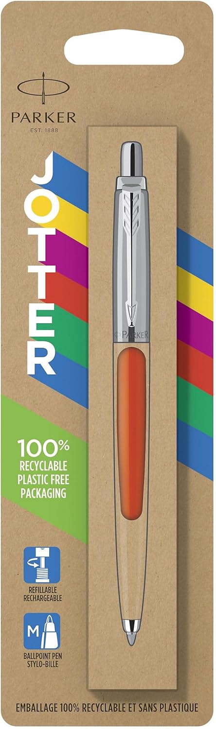 Thumbnail 1 de Parker Jotter Originals naranja punta mediana