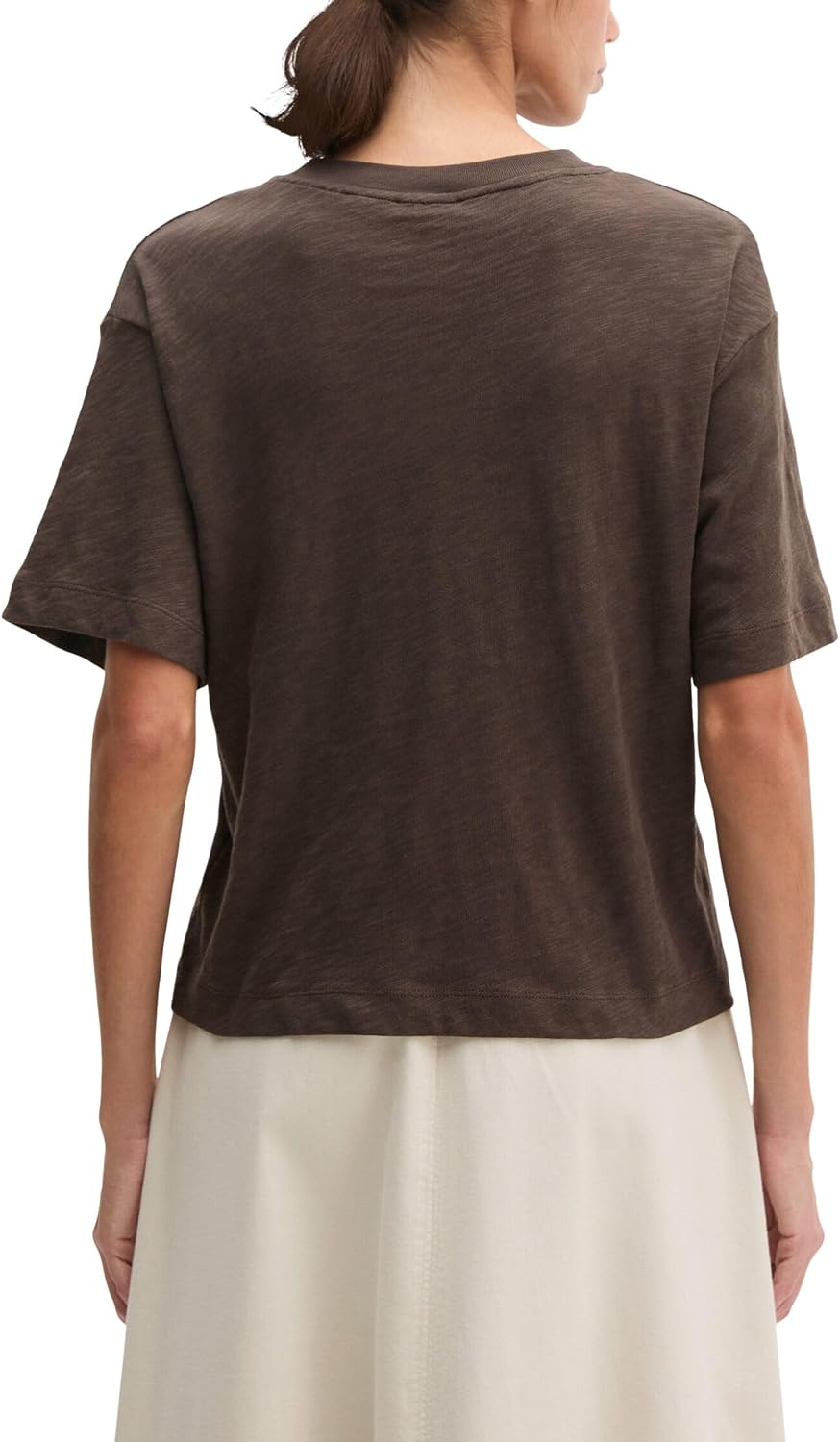 Detalle 2 de Marc O'Polo T-Shirt Femme – Basique élégant et confortable pour la garde-robe féminine