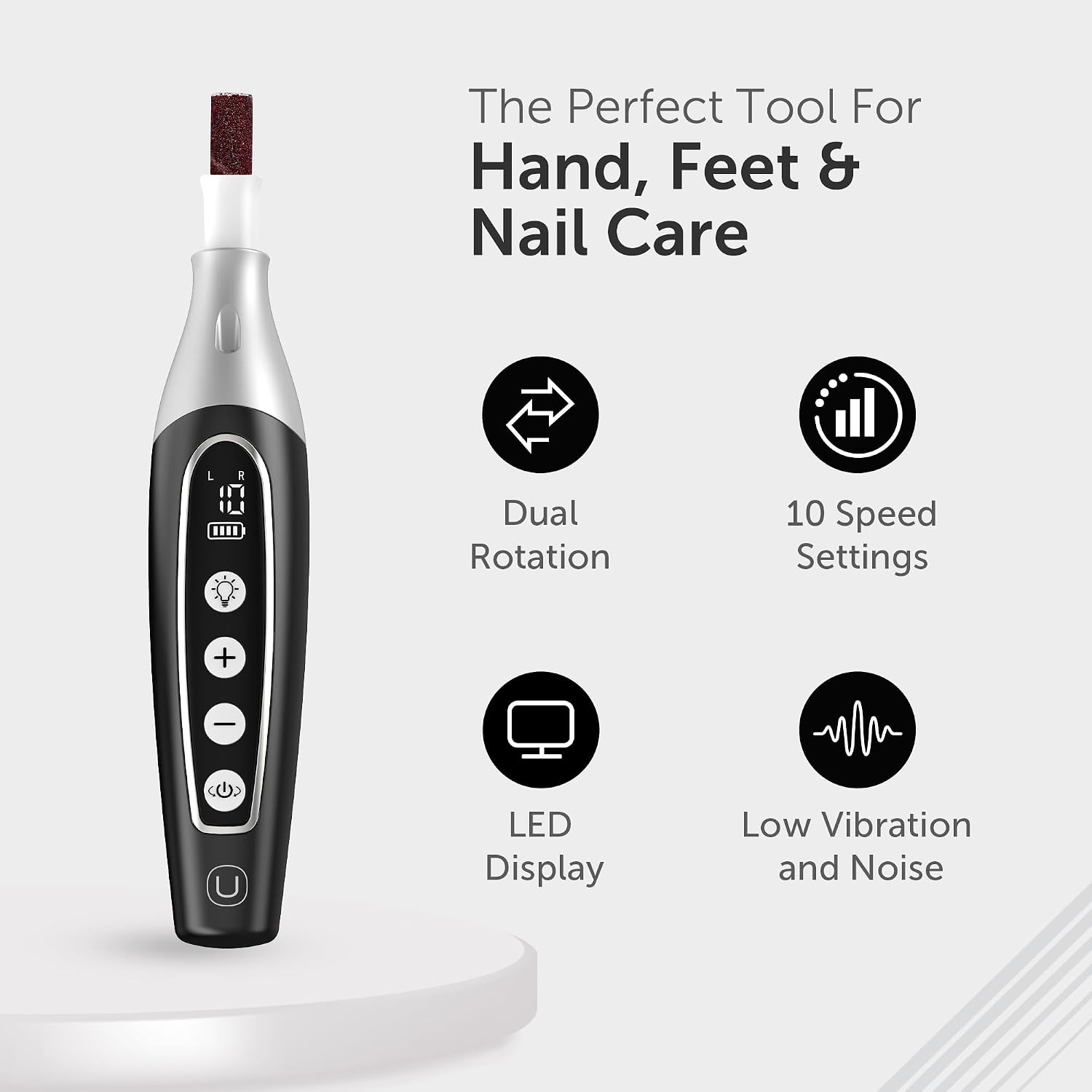 Thumbnail 6 de UTILYZE PediLux Pro (Cordless) Electric Manicure and Pedicure Kit