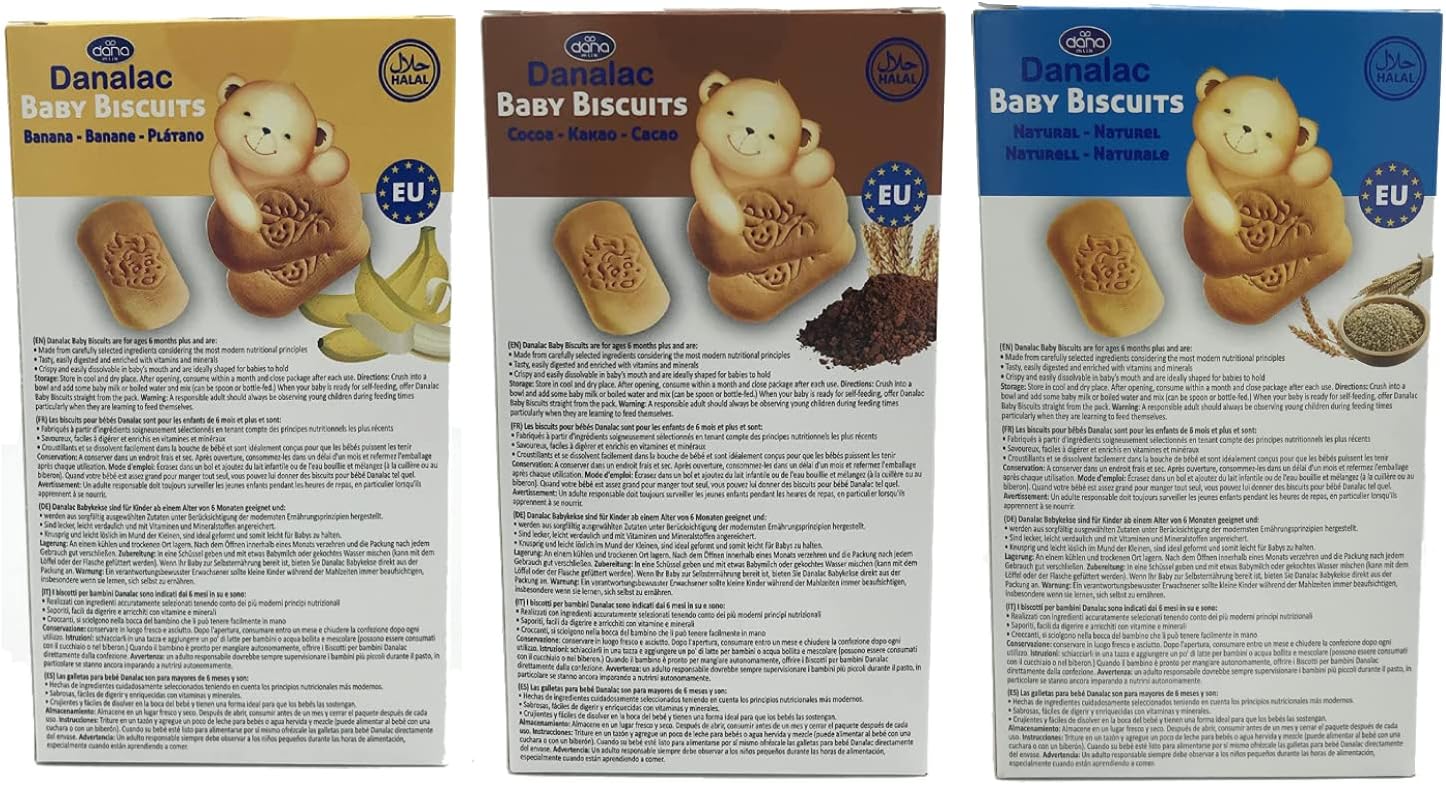 Thumbnail 5 de DANALAC Galletas bebé paquete 6 x 120 g 🍪