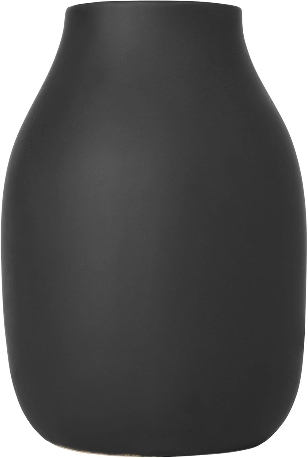 Detalle de blomus 65701 Colora L – wazon ceramiczny Peat, matowy, 20 cm