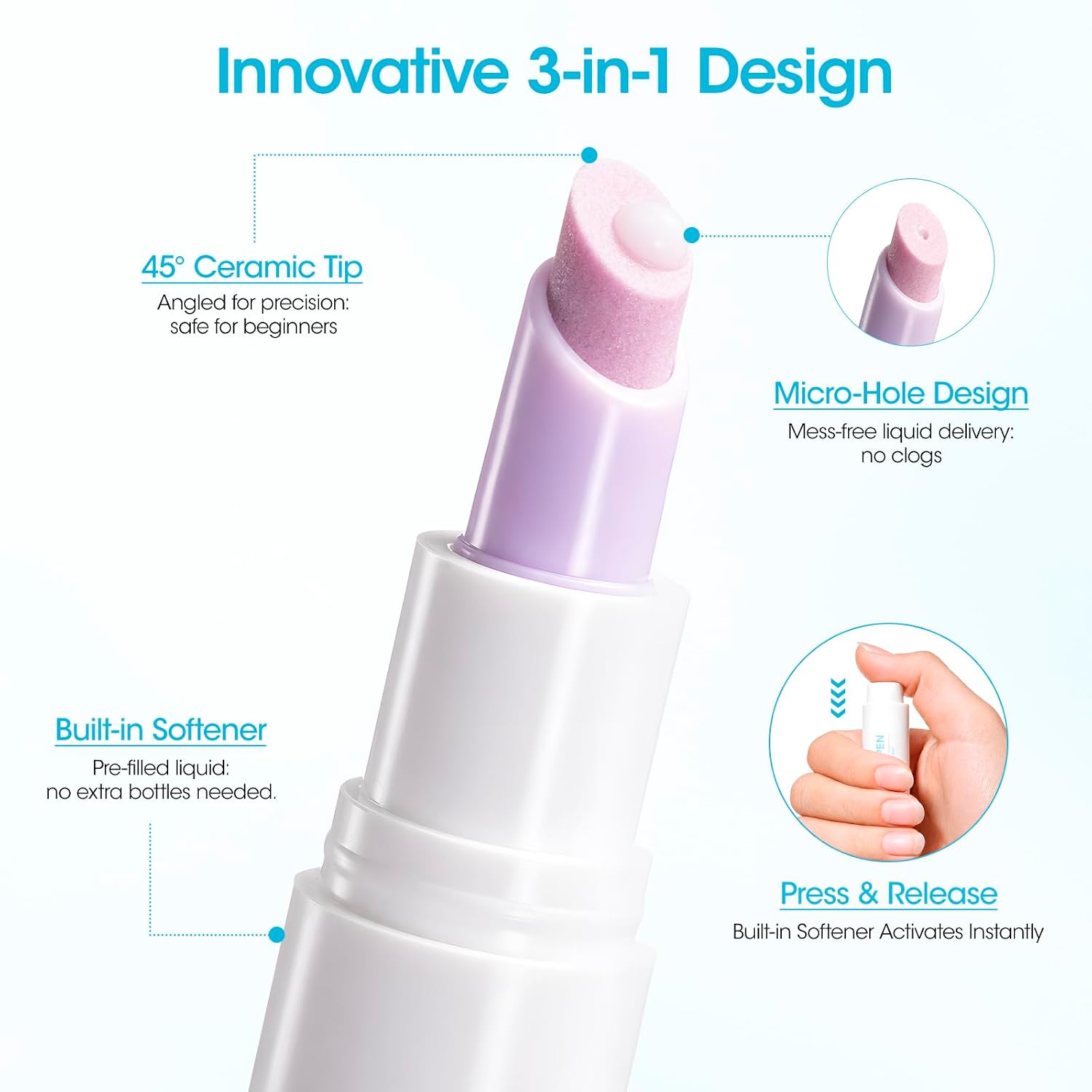 Detalle de GELLEN Cuticle Care Set with 6ml Softener