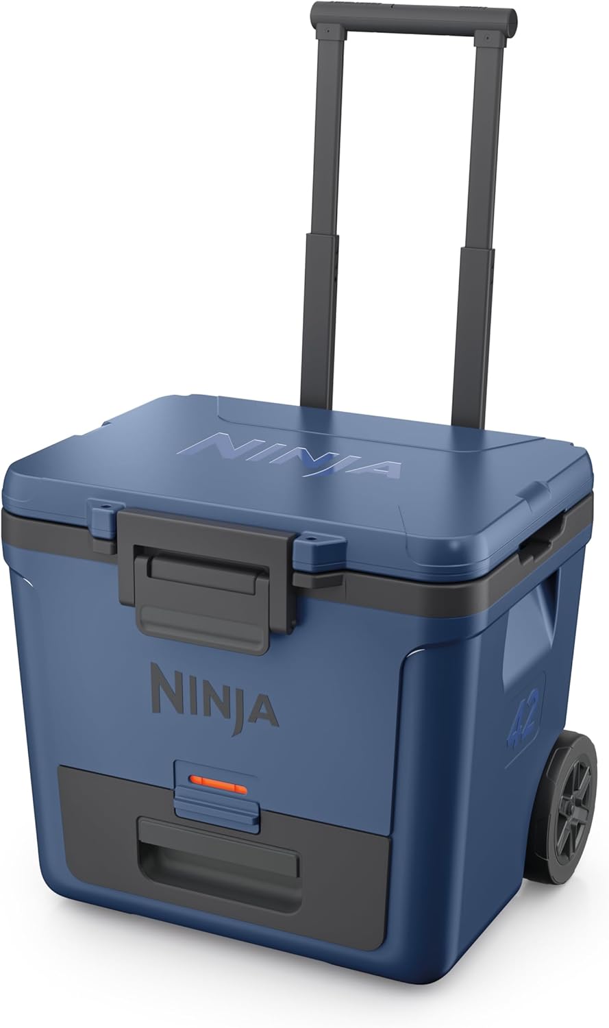 Ninja FrostVault 42qt Wheeled Cooler with Cold Dry Zone and Integrated Fridge-Temp Dry Storage Drawer