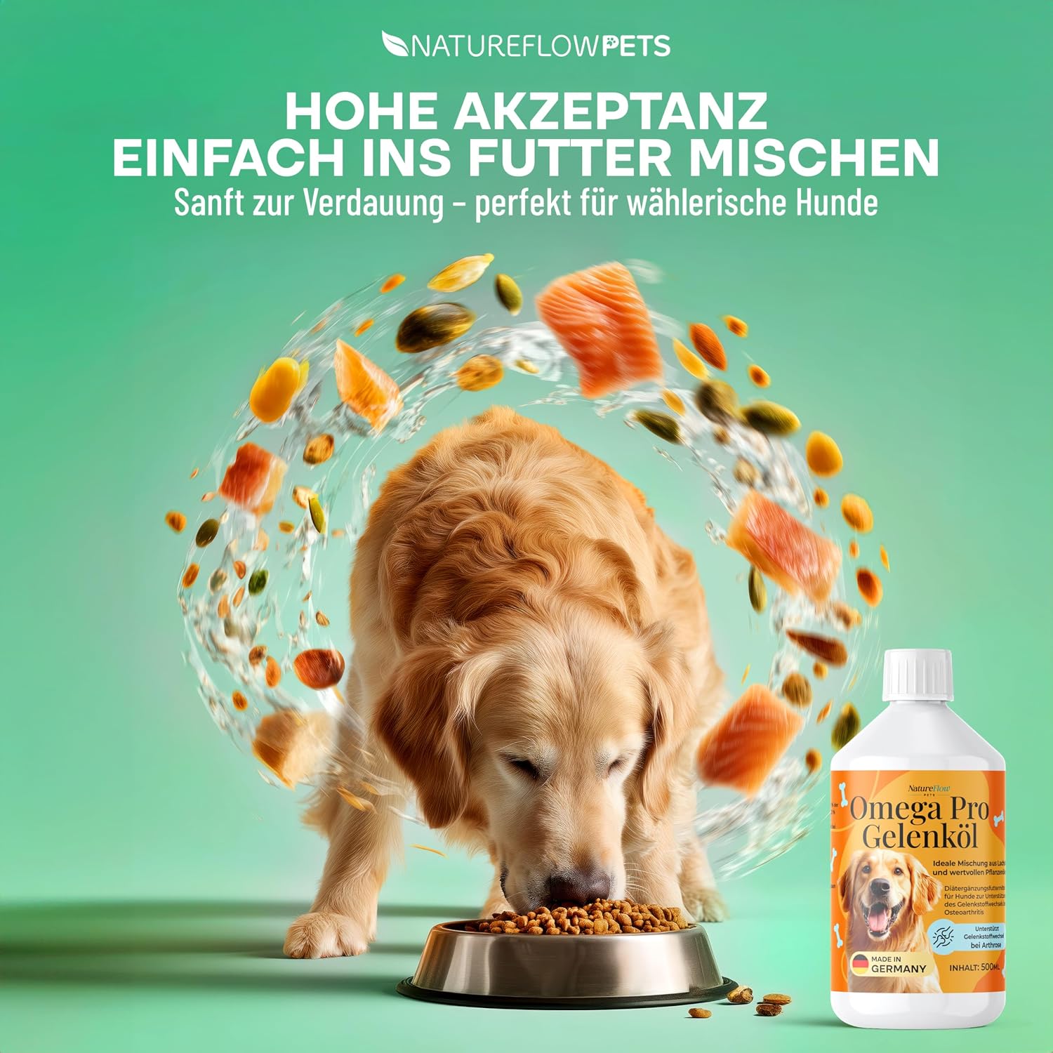 Thumbnail 5 de Omega Pro Gelenköl Mix 24% Omega‑3 für Hunde