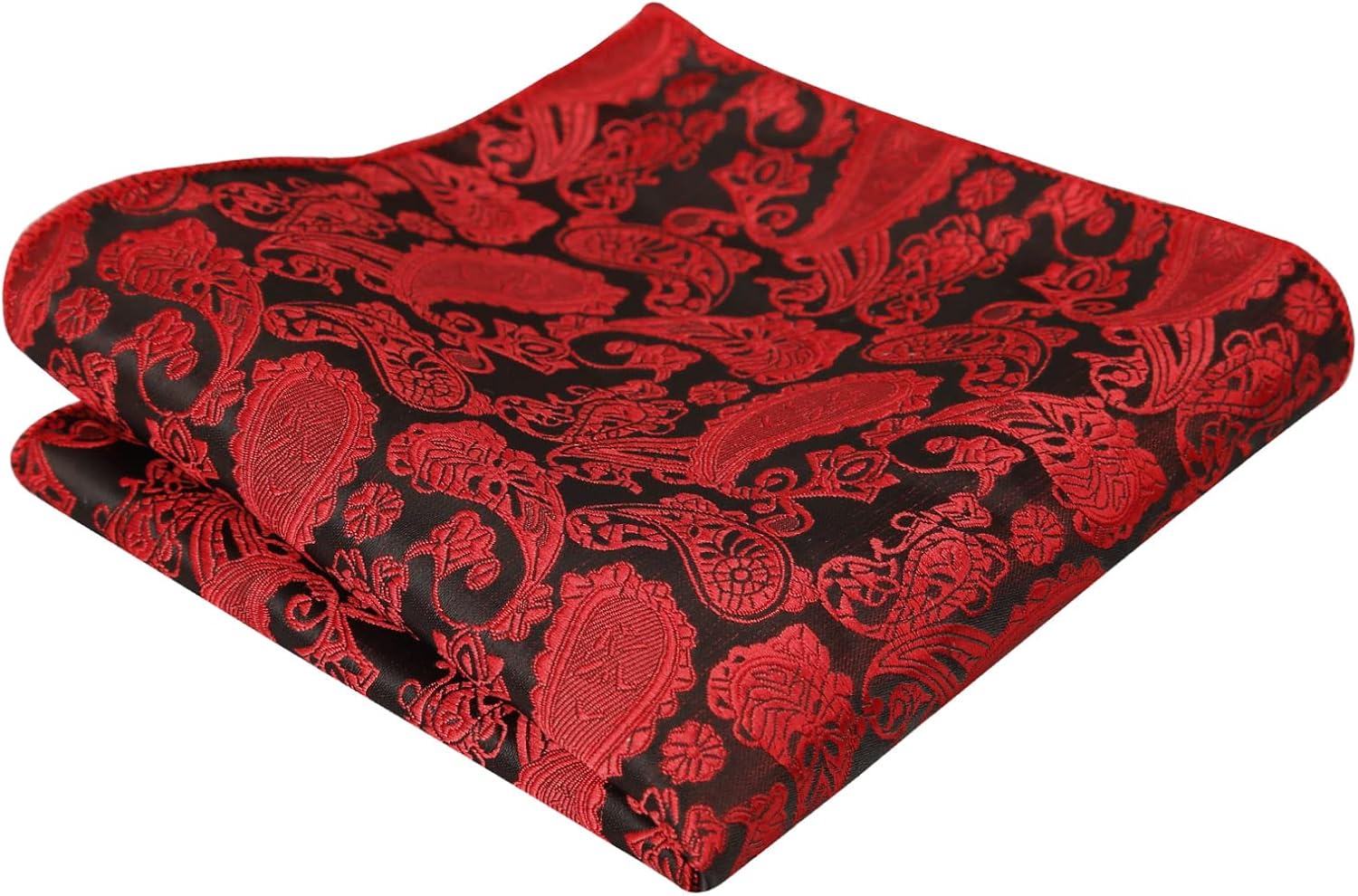 Thumbnail 2 de Alizeal Men's Paisley Bow Tie, Hanky and Cufflinks Set