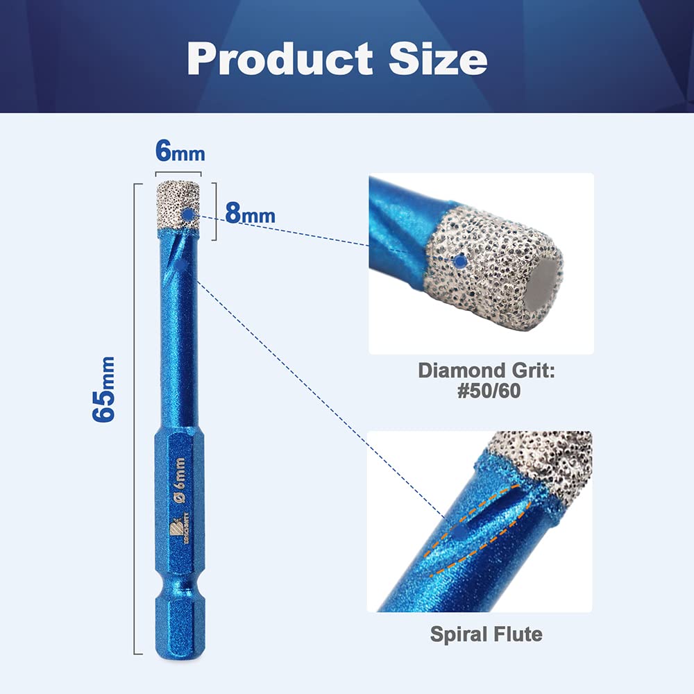 Detalle 2 de BRSCHNITT Diamond Drill Bit, 6 mm