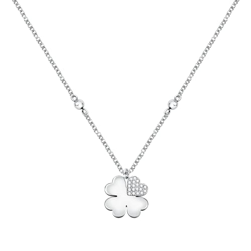 Detalle de Morellato Collana Donna VALENTINA in Acciaio con Cristalli – SATQ09