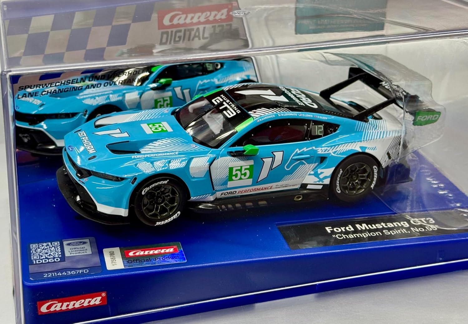 Detalle 2 de Carrera Ford Mustang GT3 Champion Spirit 55