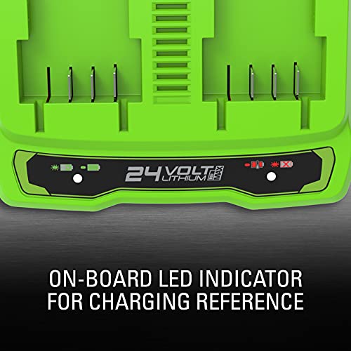 Thumbnail 5 de Greenworks G24X2C Cargador Universal Li-Ion 24V ⚡️