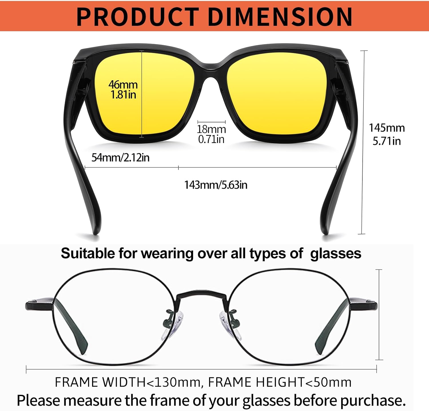 Detalle 2 de KANASTAL Surlunettes Polarisées UV400 31 g 😎
