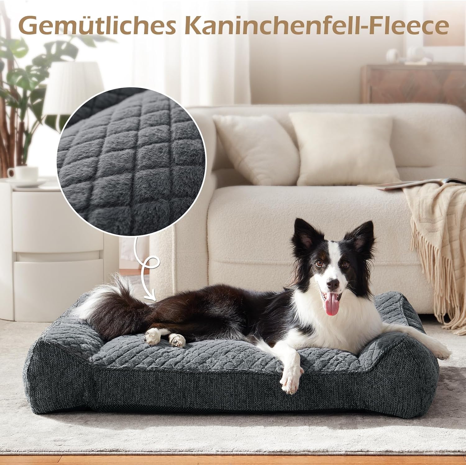 Thumbnail 2 de JOEJOY Orthopädisches Hundebett Grosse Hunde