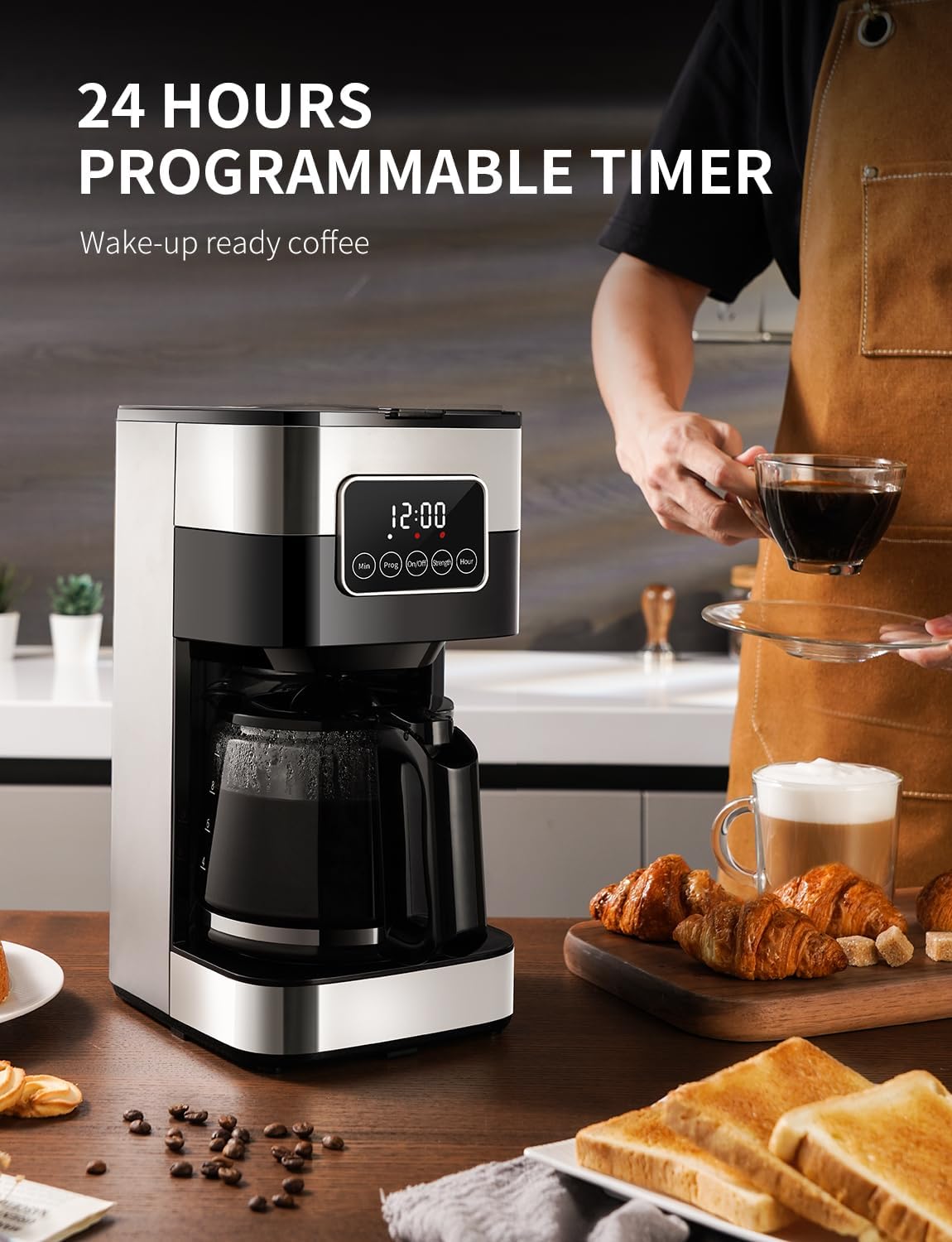 Thumbnail 1 de SHARDOR 10-Cup Programmable Coffee Maker