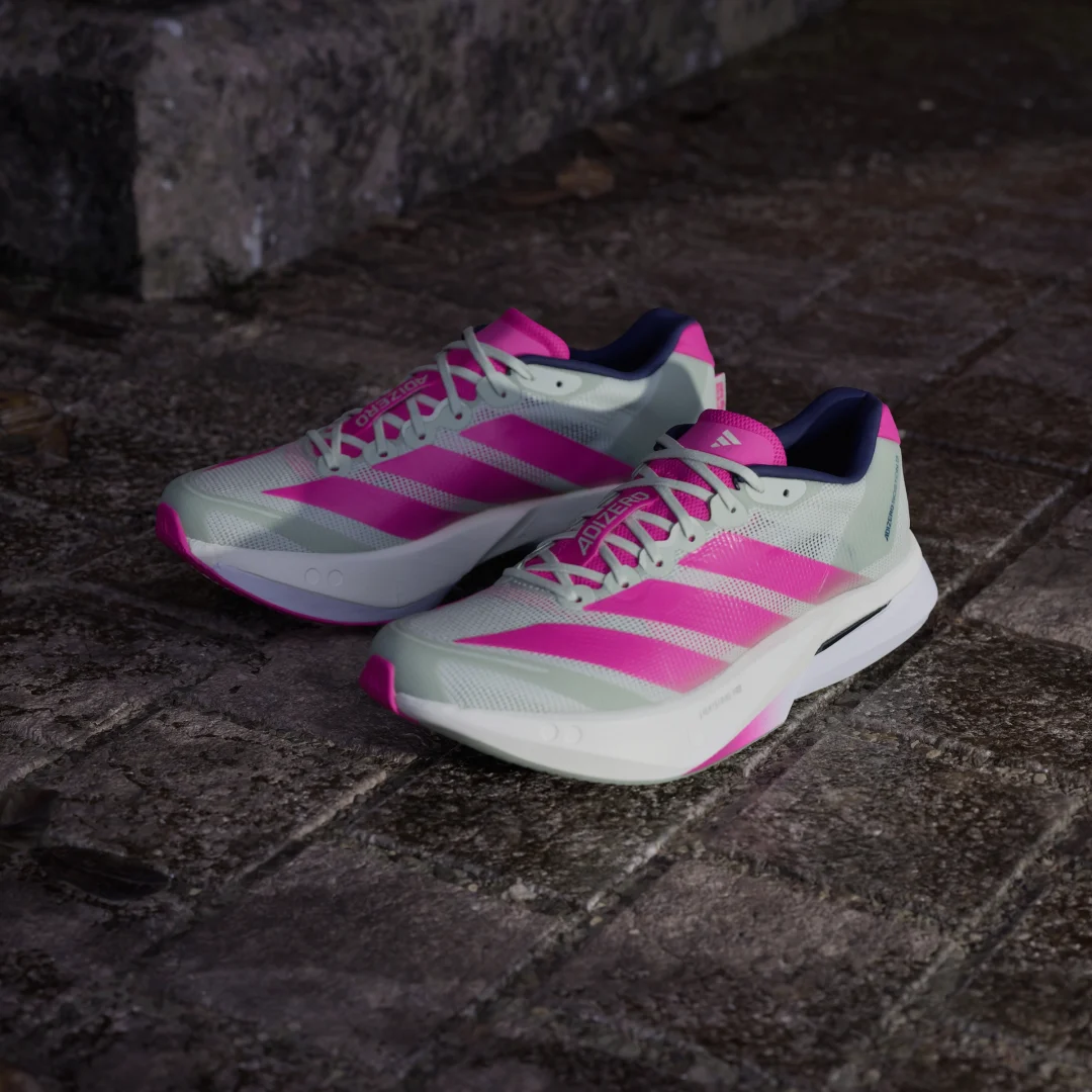 Thumbnail 3 de Adizero Boston 13 de Adidas: Zapatilla de running en verde para entrenamientos y ritmos diarios