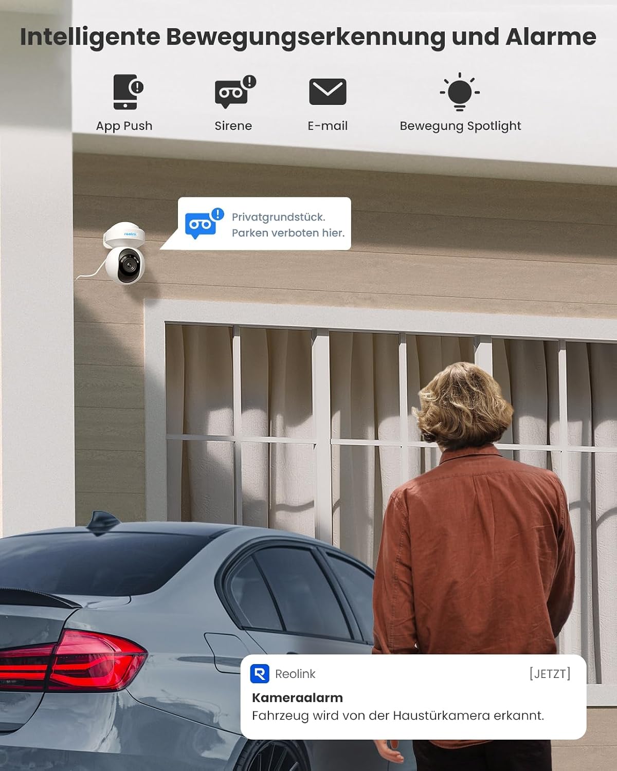 Detalle 2 de Reolink 5MP PTZ Außenkamera E1 Outdoor