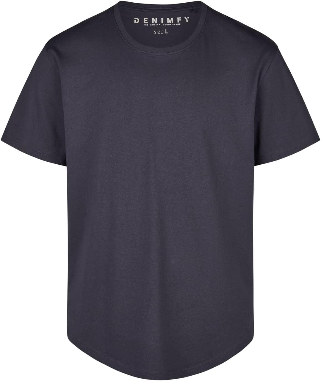 Detalle de DENIMFY Tshirt Herren lang geschnitten – 4er Pack 100% Baumwolle, Regular Fit