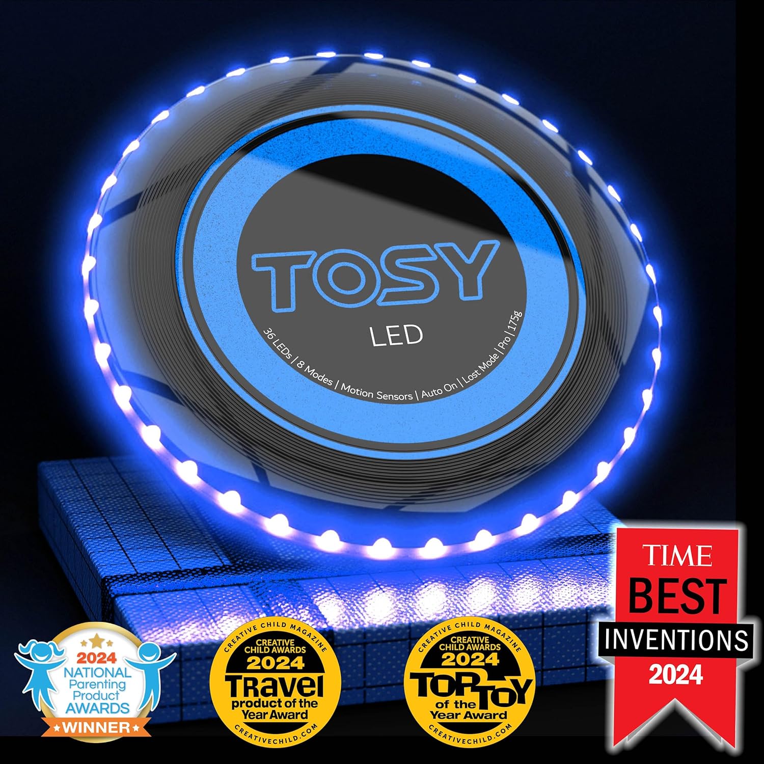 Detalle 2 de TOSY Disque Volant 16 millions de couleurs, 175 g