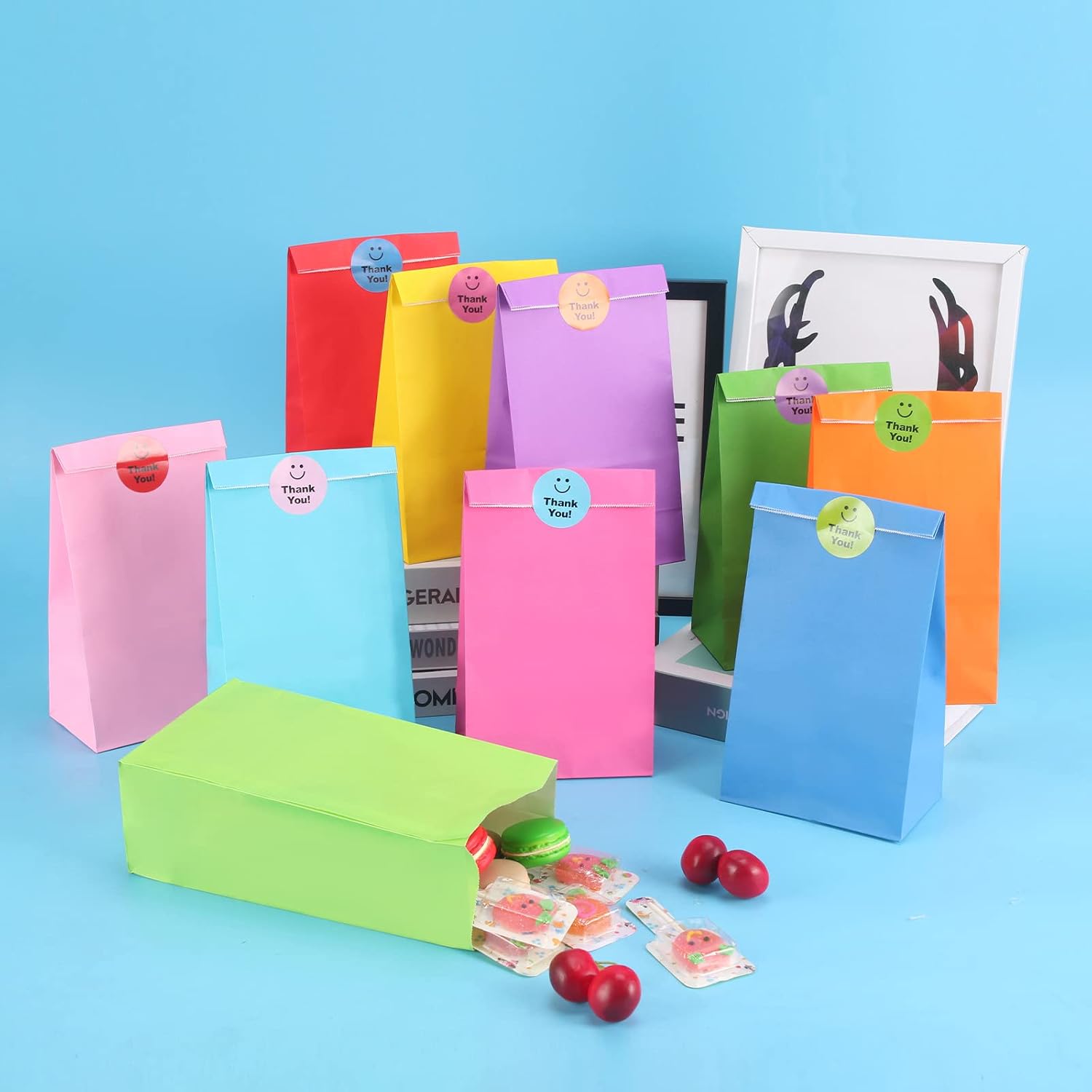 Thumbnail 5 de CASPLUS 50 Paper Party Bags 24x13x8cm