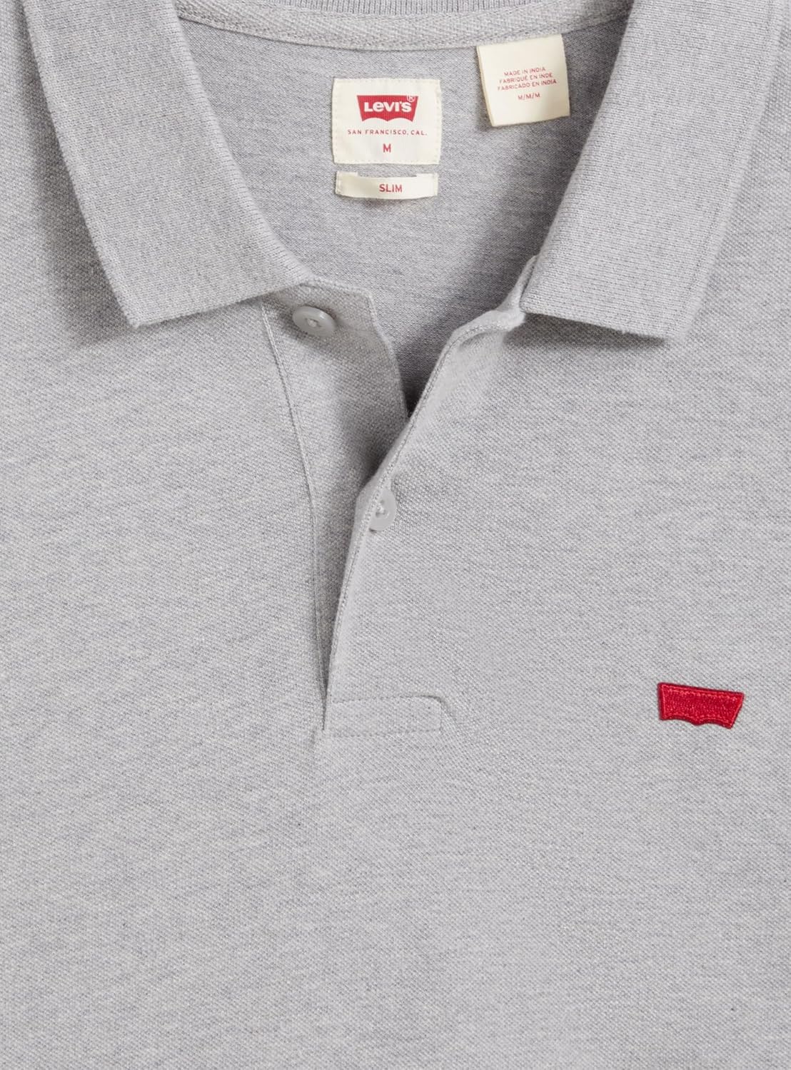 Thumbnail 4 de Levi's Housemark Polo hombre Grey Heather