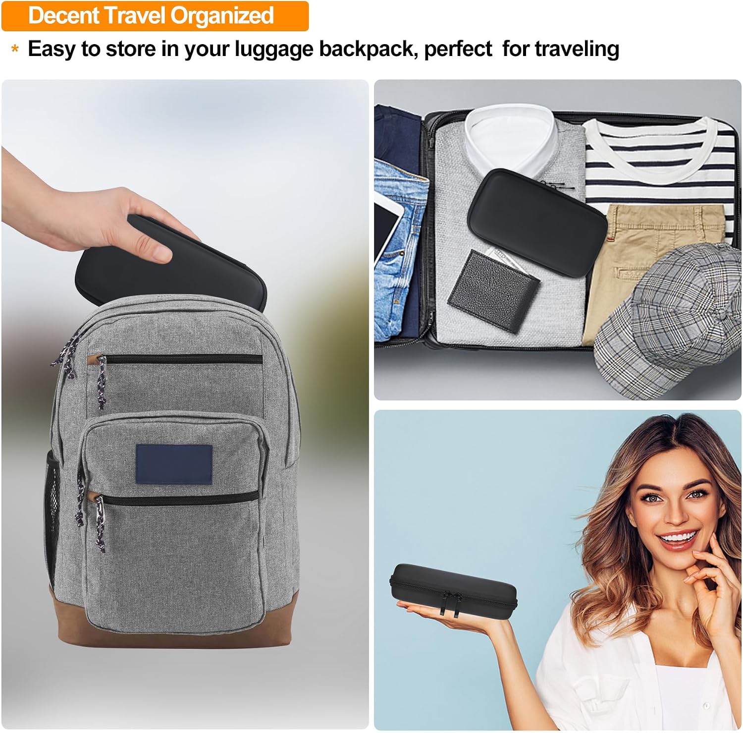 Thumbnail 5 de Elonbo Travel Accessory Polaroid Hi-Print 2nd Gen case (2x3) – Black