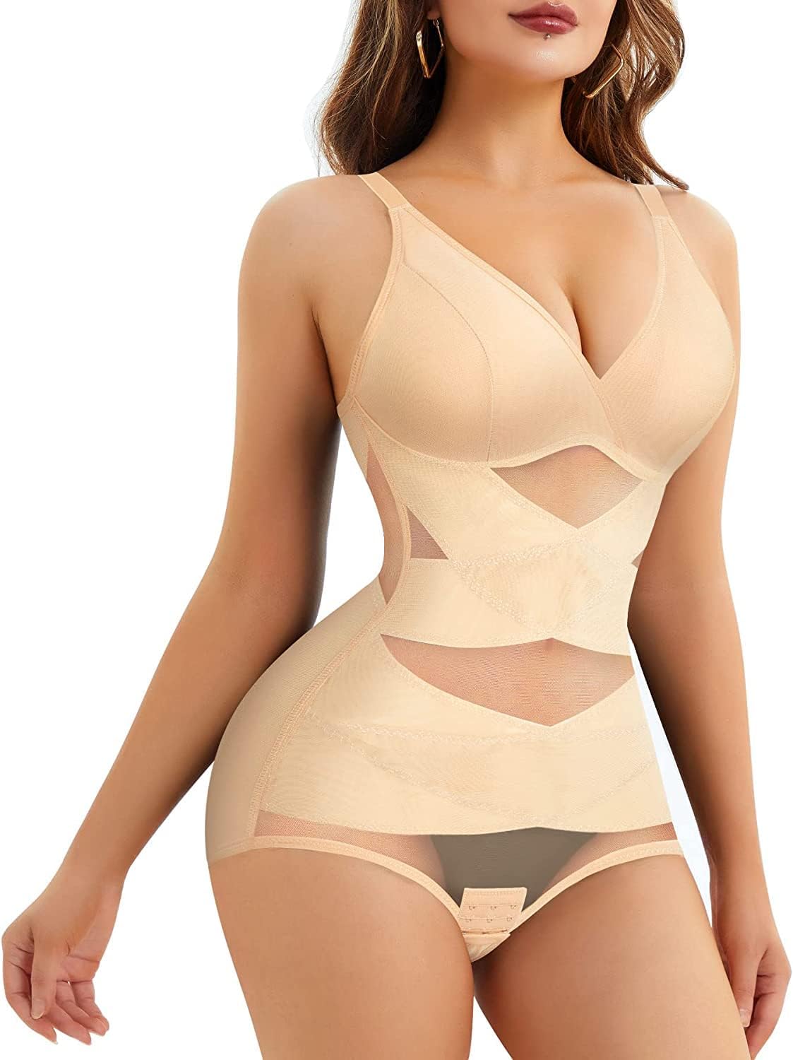 Thumbnail 3 de Gotoly Body Sculptant Femme Gainant Invisible – Bodys Shapewear Gainant Ventre Plat