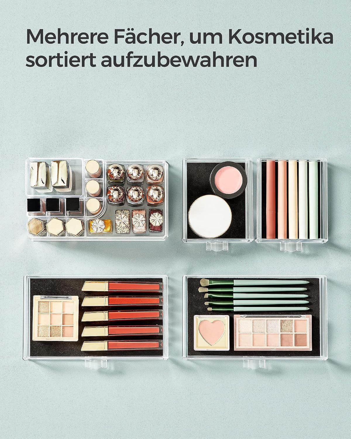 Detalle 1 de SONGMICS Make-up Organizer JKA001TP